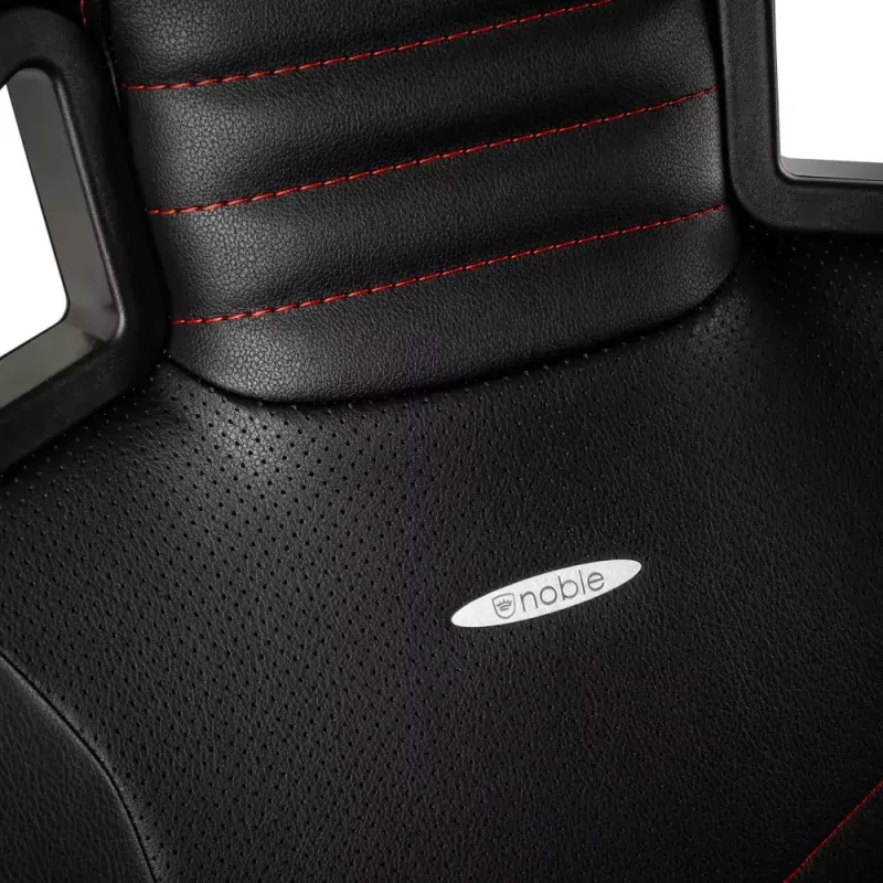 Žaidimų kėdė noblechairs EPIC Padded sėdima juoda raudona 120 kg
