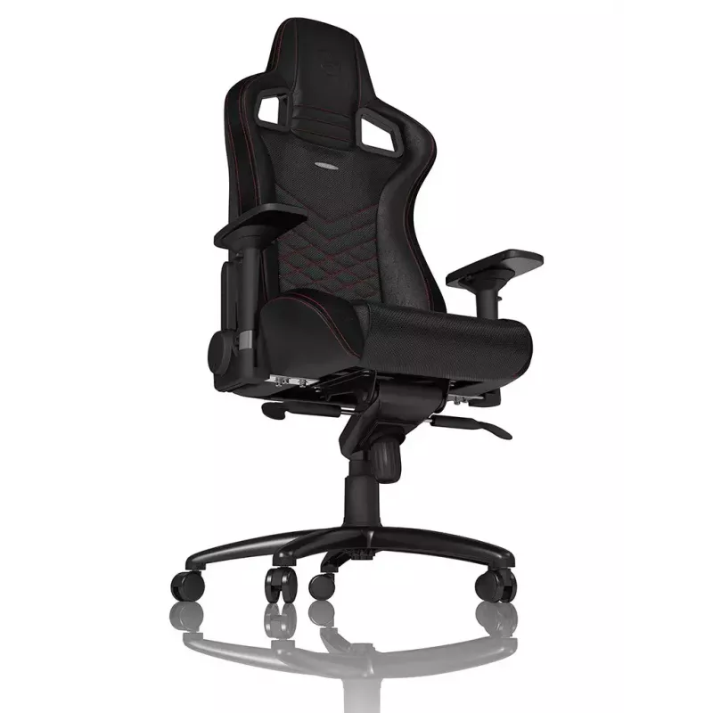 Žaidimų kėdė noblechairs EPIC Padded sėdima juoda raudona 120 kg