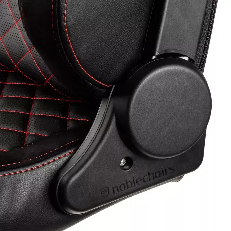 Žaidimų kėdė noblechairs EPIC Padded sėdima juoda raudona 120 kg