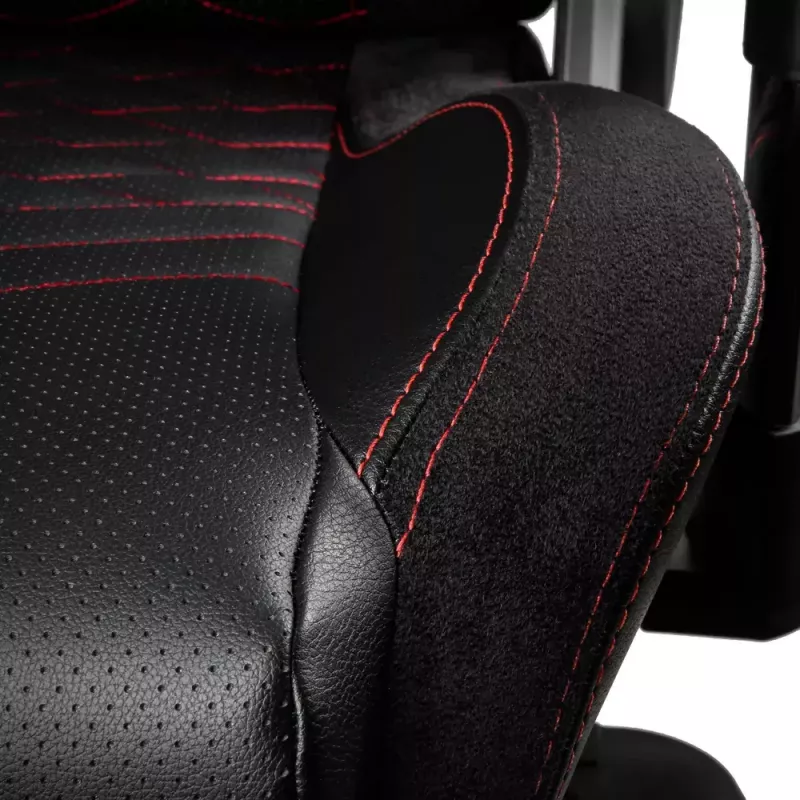Žaidimų kėdė noblechairs EPIC Padded sėdima juoda raudona 120 kg