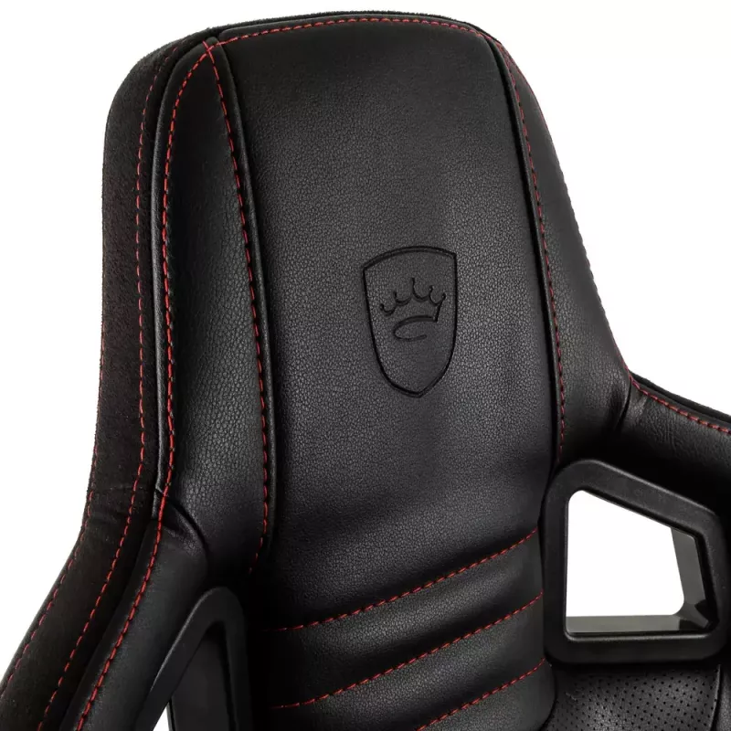 Žaidimų kėdė noblechairs EPIC Padded sėdima juoda raudona 120 kg