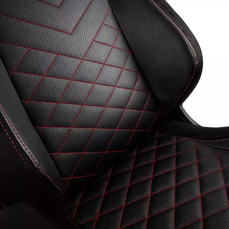 Žaidimų kėdė noblechairs EPIC Padded sėdima juoda raudona 120 kg