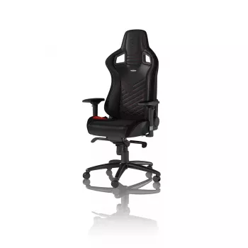 Žaidimų kėdė noblechairs EPIC Padded sėdima juoda raudona 120 kg