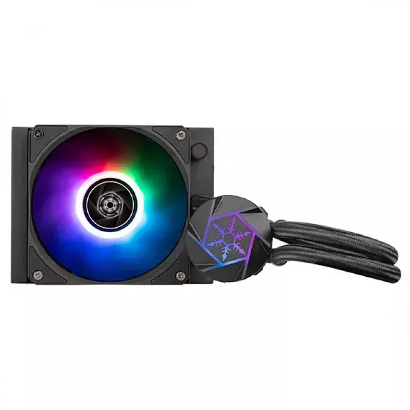 Skysčio aušinimo komplektas SilverStone VIDA 120 SLIM 12 cm Juodas 300-1800 RPM
