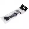 SilverStone SST-PP07-BTSB 4 kontaktų Molex–4x SATA prailginimo laidas, 300 mm, juodas