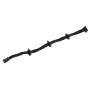 SilverStone SST-PP07-BTSB 4 kontaktų Molex–4x SATA prailginimo laidas, 300 mm, juodas