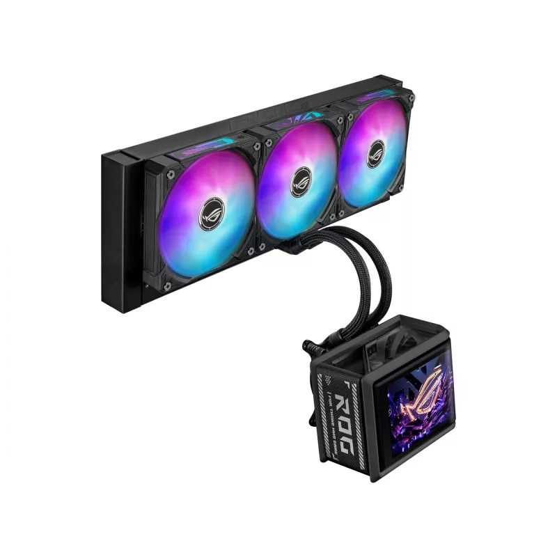 ASUS ROG Ryuo IV SLC 360 ARGB 360 mm skysčio aušintuvas procesoriui (juodas)