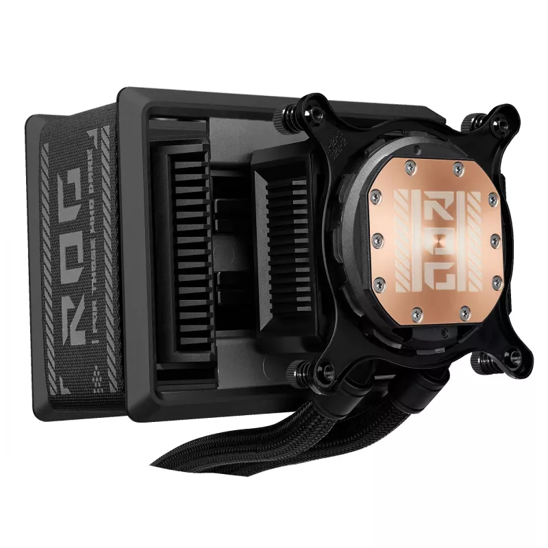 ASUS ROG Ryuo IV SLC 360 ARGB 360 mm skysčio aušintuvas procesoriui (juodas)