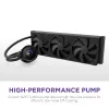 Viso viename skysčio aušintuvas NZXT Kraken Plus 360 12 cm juodas Fluid Dynamic Bearing