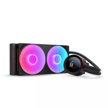 NZXT CPU Aušintuvas Kraken Plus 240 RGB Juodas