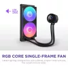 NZXT CPU Aušintuvas Kraken Plus 240 RGB Juodas