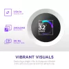 Vandens aušintuvas CPU NZXT Kraken Plus RGB 240 — 120 mm ventiliatoriai, FDB guolis, baltas