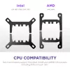 Vandens aušintuvas CPU NZXT Kraken Plus RGB 240 — 120 mm ventiliatoriai, FDB guolis, baltas