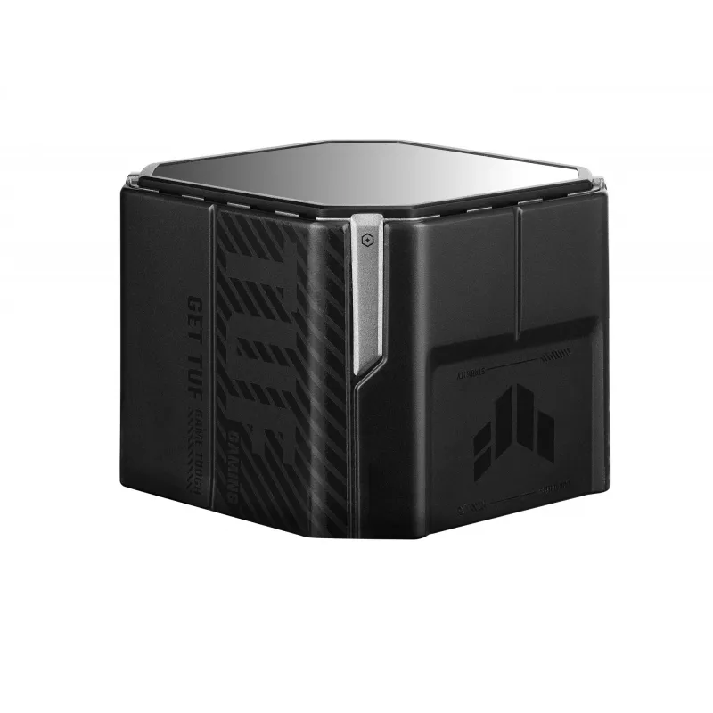 All-in-one skysčio aušintuvas ASUS TUF Gaming LC III 360 ARGB LCD — 360 mm radiatorius, 3x 120 mm ventiliatoriai, Socket AM5/AM4/LGA1700/LGA1200, Juodas