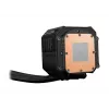 All-in-one skysčio aušintuvas ASUS TUF Gaming LC III 360 ARGB LCD — 360 mm radiatorius, 3x 120 mm ventiliatoriai, Socket AM5/AM4/LGA1700/LGA1200, Juodas