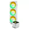 All-in-one skysčio aušintuvas ASUS TUF Gaming LC III 360 ARGB White Edition – 360 mm, 120 mm ventiliatoriai, LGA1700/1200, AM4/AM5 palaikymas