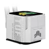 All-in-one skysčio aušintuvas ASUS TUF Gaming LC III 360 ARGB White Edition – 360 mm, 120 mm ventiliatoriai, LGA1700/1200, AM4/AM5 palaikymas