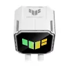 All-in-one skysčio aušintuvas ASUS TUF Gaming LC III 360 ARGB White Edition – 360 mm, 120 mm ventiliatoriai, LGA1700/1200, AM4/AM5 palaikymas