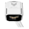ASUS TUF Gaming LC III 360 ARGB LCD White Edition – skystas aušinimas CPU, 360 mm radiatorius, 3×120 mm PWM ventiliatoriai, LCD ekranas, baltas