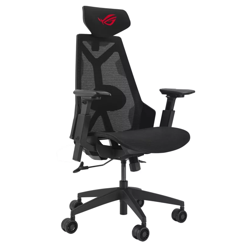 Universali žaidimų kėdė ASUS ROG Destrier Core, paminkštinta sėdynė, juoda, iki 150 kg