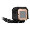 Vandens aušintuvas ASUS TUF GAMING LC III 360 ARGB — 120 mm ventiliatoriai, palaiko AM4/LGA1200/LGA1700/AM5, juodas