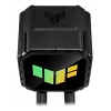 Vandens aušintuvas ASUS TUF GAMING LC III 360 ARGB — 120 mm ventiliatoriai, palaiko AM4/LGA1200/LGA1700/AM5, juodas