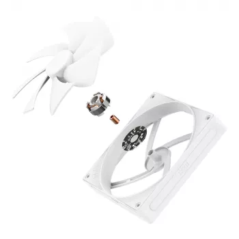NZXT aušinimo ventiliatorius F140p 140mm baltas statinis slėgis