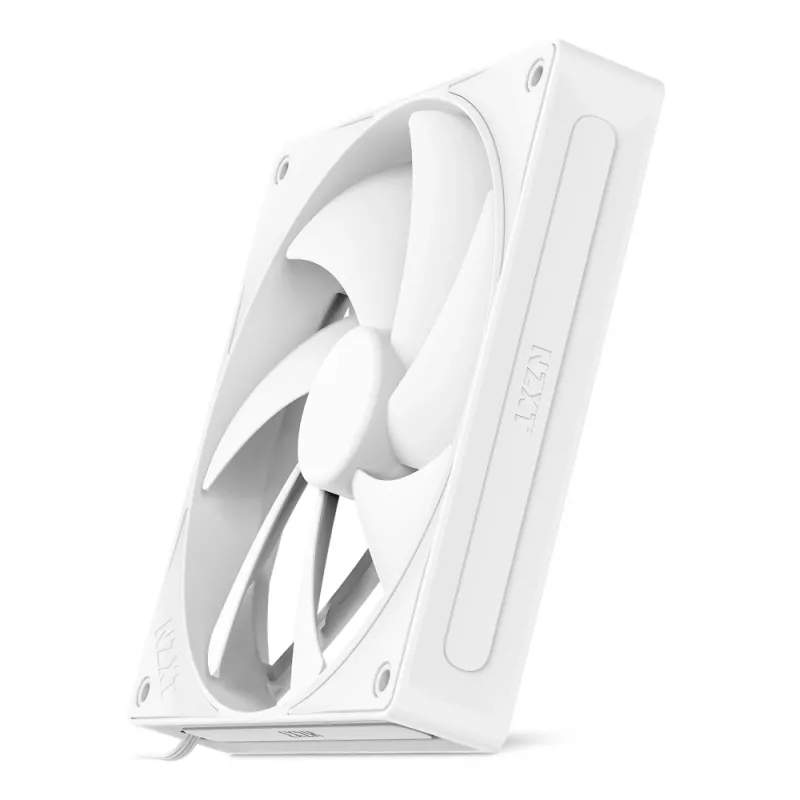 NZXT aušinimo ventiliatorius F140p 140mm baltas statinis slėgis