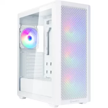 Korpusas SILVERSTONE FARA 515FXR (baltas) – vidutinis bokštas, ATX/micro-ATX