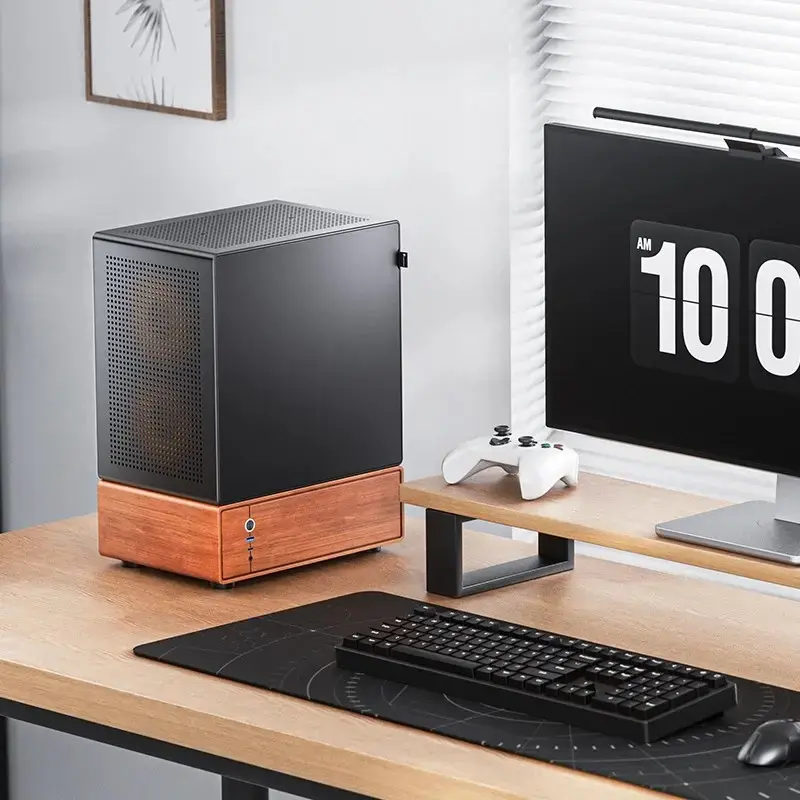 Korpusas Jonsbo T7 Midi-Tower mATX Grūdintas Stiklas juodas