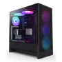 NZXT H7 Flow 2024 RGB korpusas Mid Tower ATX juodas
