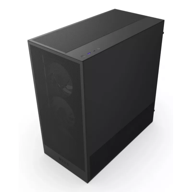 NZXT H7 Flow 2024 RGB korpusas Mid Tower ATX juodas