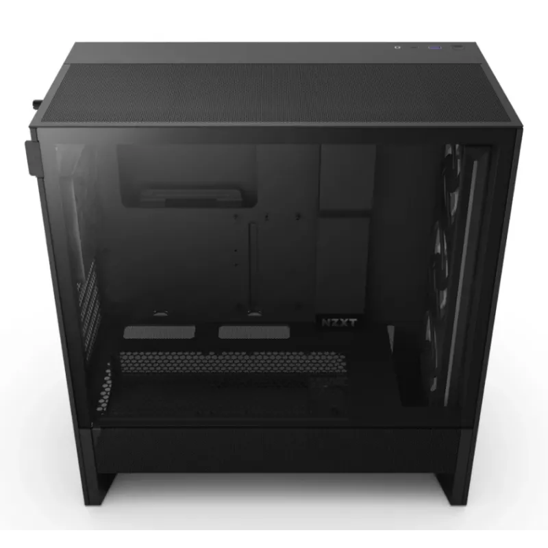 NZXT H7 Flow 2024 RGB korpusas Mid Tower ATX juodas
