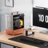 Korpusas Jonsbo T7 Midi Tower mATX grūdintas stiklas sidabrinis