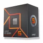 Procesorius AMD Ryzen 5 7400, Socket AM5, 6 branduoliai, 3,3 GHz bazinis / 4,3 GHz turbo, 16 MB L3, DDR5, Radeon Graphics