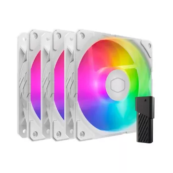 COOLER MASTER Sickleflow Edge 120 ArGB 3-in-1 Baltas
