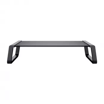 TRUST Monta Black monitorio stovas iš grūdinto stiklo, 10 kg