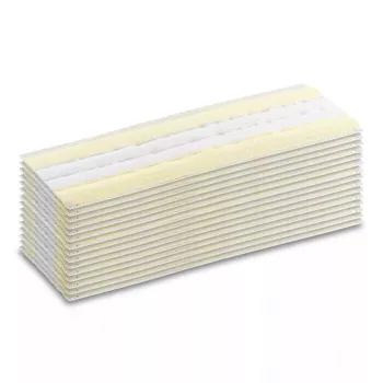 Garų valymo pagalvėlės Karcher 2.863-299.0, 340×118×3 mm, 15 vnt., smėlio/baltos spalvos