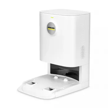 Įkrovimo bazė Kärcher RCV 5 siurbimo stotelė, balta, 4 L dulkių maišo talpa, 420×290×460 mm