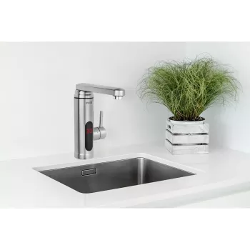 Momentinis vandens šildytuvas NOVEEN IWH560 5.5 kW, nerūdijantis plienas, ant stalviršio, max srautas 2.5 l/min, IPX4