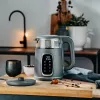 Elektrinis virdulys Adler AD 1305 G – 1.7 L, 2200 W, reguliuojamas termostatas, LED ekranas, pilka spalva