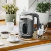 Elektrinis virdulys Adler AD 1305 G – 1.7 L, 2200 W, reguliuojamas termostatas, LED ekranas, pilka spalva