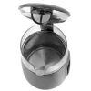 Elektrinis virdulys Adler AD 1305 G – 1.7 L, 2200 W, reguliuojamas termostatas, LED ekranas, pilka spalva