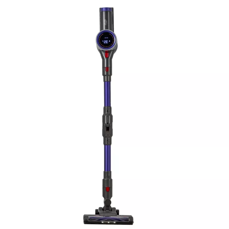 Belaidis dulkių siurblys Adler AD 7061 Allergy-friendly PRO – 22,2 V baterija, 30 min veikimo laikas, 0,8 L talpa, EPA12/HEPA13 filtracija, 350 W, juodas