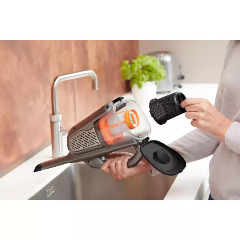 Nešiojamas dulkių siurblys Black & Decker BHHV520JF, 230 V, NiMH 2 Ah, 15 min., sausas valymas, 1,2 kg