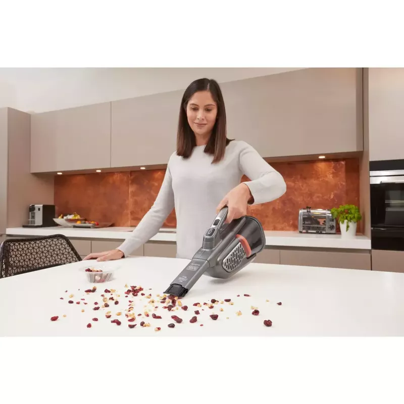 Nešiojamas dulkių siurblys Black & Decker BHHV520JF, 230 V, NiMH 2 Ah, 15 min., sausas valymas, 1,2 kg