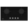Beko HILG 64220 S įmontuojama dujinė kaitlentė, juodas stiklas, 4 zonos