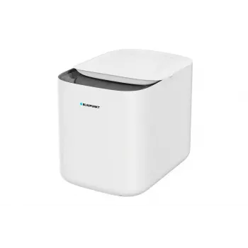 Nešiojamas ledo gaminimo aparatas BLAUPUNKT IMB601 — 15 kg/24h, 2 L bakas, jutiklinis valdymas, 150 W, kompaktiškas (280×400×334 mm)