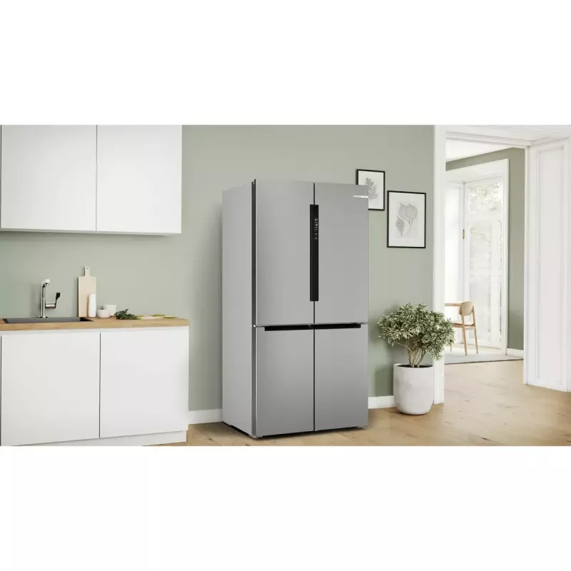 Šaldytuvas šaldiklis Bosch Serie 4 KFN96VPEA, 605 L (Šaldytuvas 405 L / Šaldiklis 200 L), NoFrost, Nerūdijantis plienas
