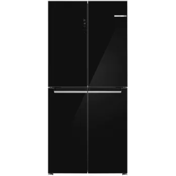 Šaldytuvas Bosch Serie 4 KMC85LBEA, šaldiklis apačioje, 547 L, juodas